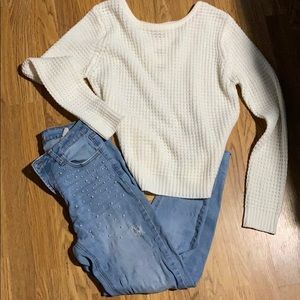 Knitted sweater